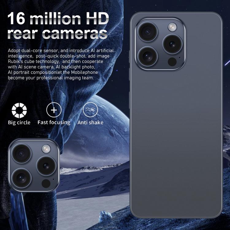 I16 Pro Max / VD1, 3GB+32GB, 6.8 inch Android 10 MTK6753 Octa Core, Network: 4G, Dual SIM, EU Plug, US Plug, UK Plug, AU Plug