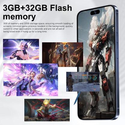 I16 Pro Max / VD1, 3GB+32GB, 6.8 inch Android 10 MTK6753 Octa Core, Network: 4G, Dual SIM, EU Plug, US Plug, UK Plug, AU Plug