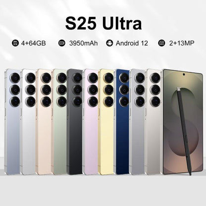S25 Ultra / S11, 4 Go + 64 Go, écran 6,75 pouces, Android 12, processeur octa-core MTK6762, réseau 4G, double SIM, EU Plug, US Plug, UK Plug, AU Plug