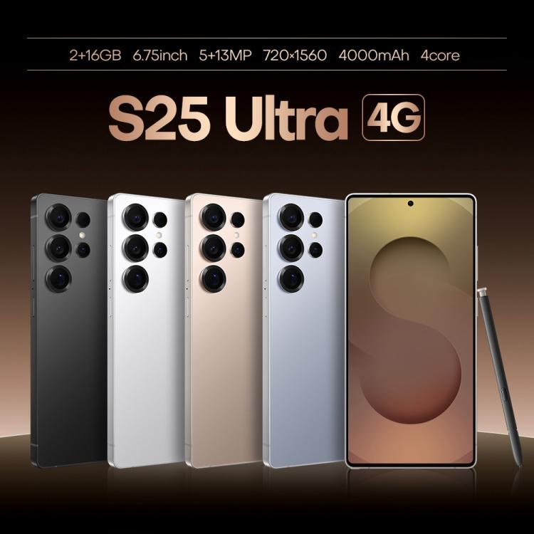 S25 Ultra / B9, 2 Go + 16 Go, écran 6,75 pouces, Android 8.1, processeur quadricœur MTK6739, réseau 4G, double SIM, EU Plug, US Plug, UK Plug, AU Plug