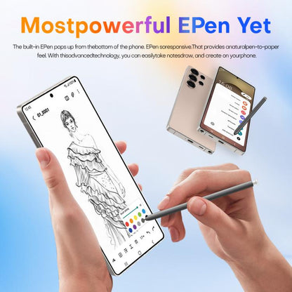 S25 Ultra / Q25, 4 Go + 64 Go, écran 6,75 pouces, Android 12, processeur octa-core MTK6762, réseau 4G, double SIM, stylet inclus., EU Plug, US Plug, AU Plug, UK Plug