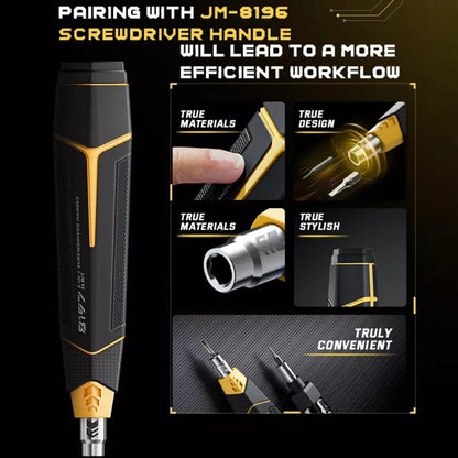 Jakemy JM-8198 135 in 1 Modular Manual Tool Box