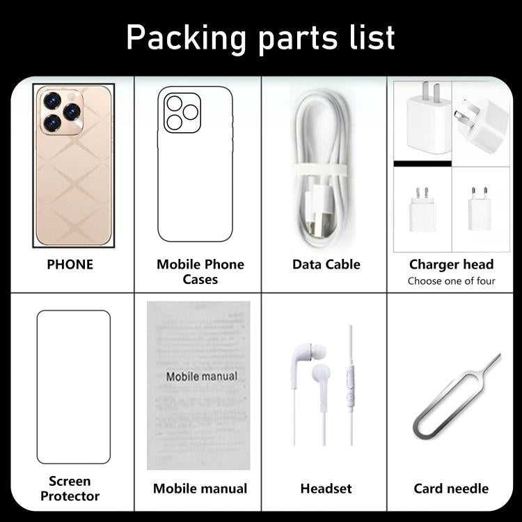 A16 Pro Max / PDA89-B, 4GB+64GB, 6.58 inch Android 10 MTK6739 Quad Core, Network: 4G, OTG, Dual SIM, EU Plug, US Plug, UK Plug, AU Plug