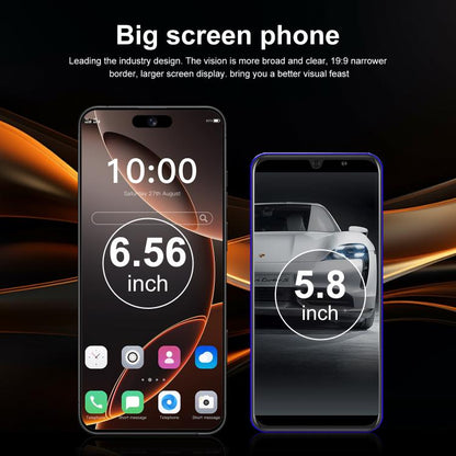 I16 Plus / RAi5, 3 Go + 64 Go, écran 6,56 pouces, Android 10, processeur quadricœur MTK6739, réseau 4G, double SIM, EU Plug, US Plug, UK Plug, AU Plug