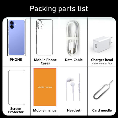 I16 Plus / RAi5, 3 Go + 64 Go, écran 6,56 pouces, Android 10, processeur quadricœur MTK6739, réseau 4G, double SIM, EU Plug, US Plug, UK Plug, AU Plug
