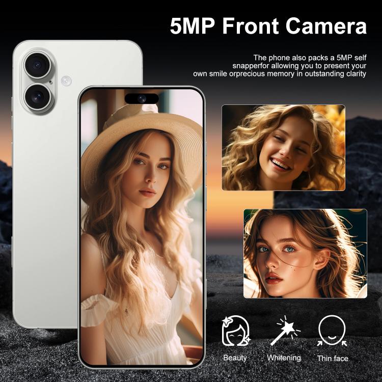 I16 Plus / RAi5, 3 Go + 64 Go, écran 6,56 pouces, Android 10, processeur quadricœur MTK6739, réseau 4G, double SIM, EU Plug, US Plug, UK Plug, AU Plug