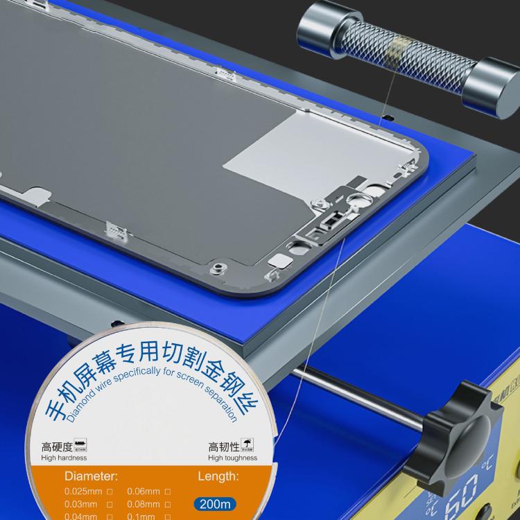 200m Screen Separation Specifically Diamond Cutting Wire