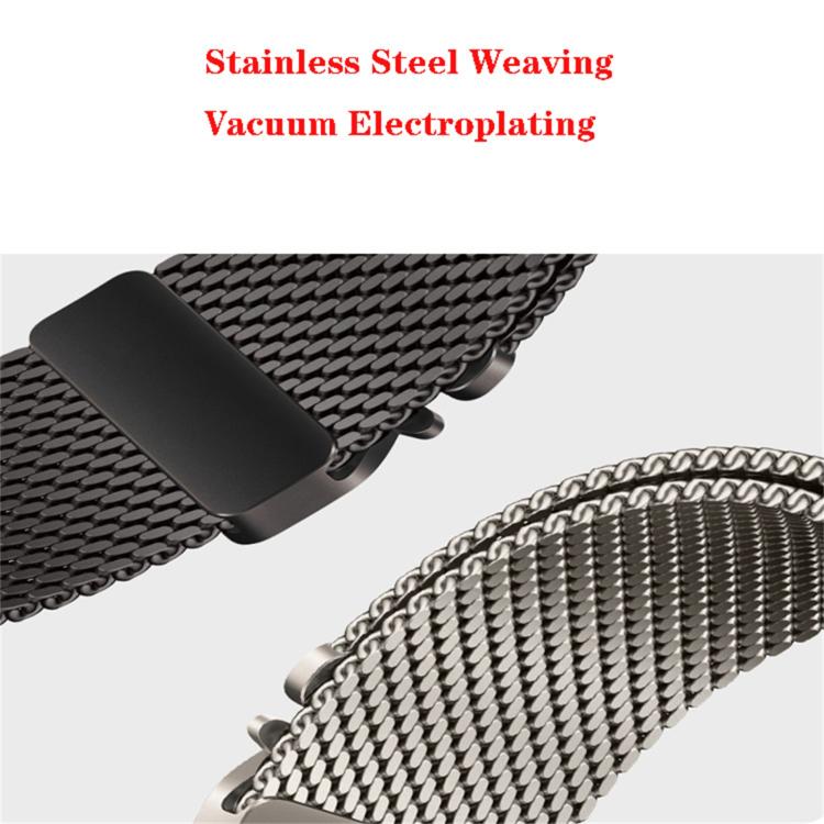 Bracelet de montre xDfind Umbrella Buckle Think Mesh Milanais en acier inoxydable, For Apple Watch 46mm / 49mm / 45mm / 44mm Think Mesh