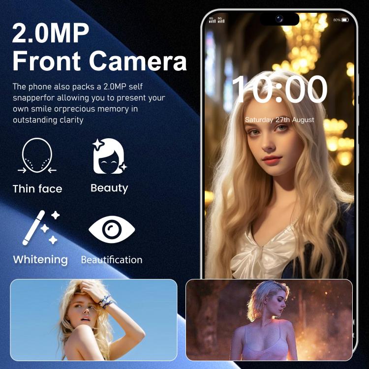 I16 Pro Max / ZPT93, 2 Go + 16 Go, écran 6,26 pouces, Android 8.1, processeur quadricœur MTK6737, réseau 4G, double SIM, EU Plug, US Plug, UK Plug, AU Plug