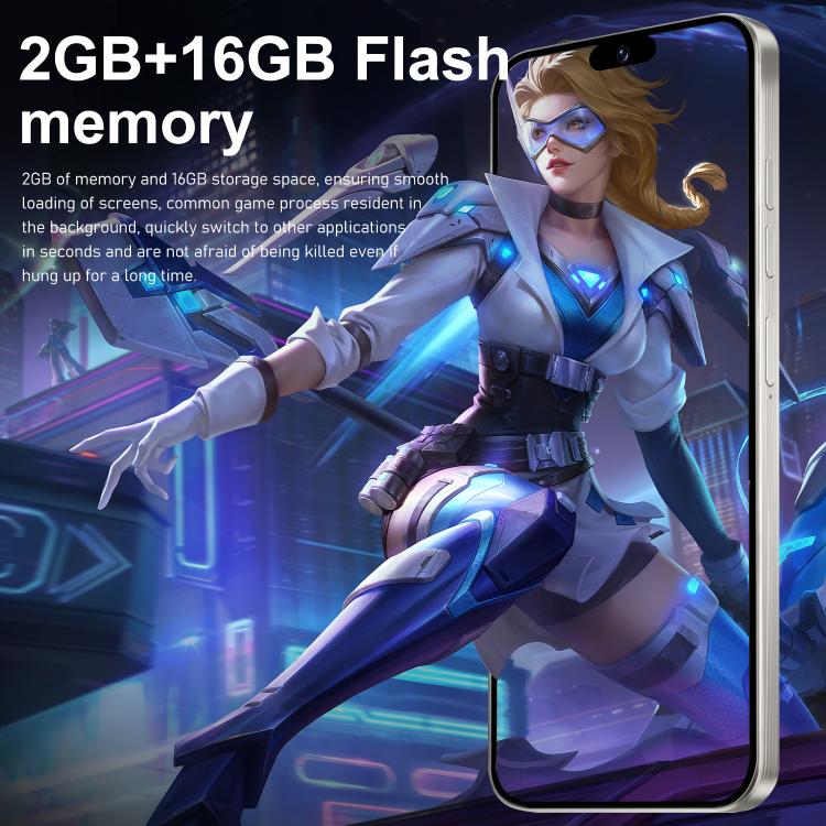 I16 Pro Max / ZPT93, 2 Go + 16 Go, écran 6,26 pouces, Android 8.1, processeur quadricœur MTK6737, réseau 4G, double SIM, EU Plug, US Plug, UK Plug, AU Plug