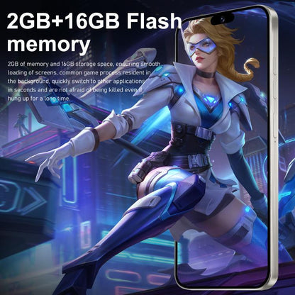 I16 Pro Max / ZPT93, 2 Go + 16 Go, écran 6,26 pouces, Android 8.1, processeur quadricœur MTK6737, réseau 4G, double SIM, EU Plug, US Plug, UK Plug, AU Plug