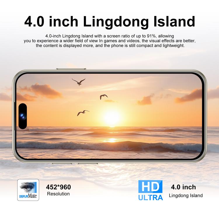 S25 Mini / ZKM10, 2GB+16GB, 4.0 inch Android 10 MTK6580M Quad Core, Network: 3G, Dual SIM