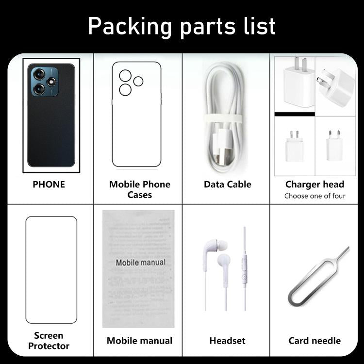 Note 14 / ZKU291, 2 Go + 16 Go, écran 6,56 pouces, Android 8.1, processeur quadricœur MTK6580A, réseau 3G, double SIM, EU Plug, US Plug, UK Plug, AU Plug