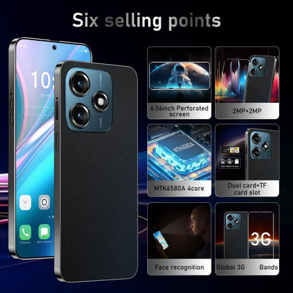 Note 14 / ZKU291, 2 Go + 16 Go, écran 6,56 pouces, Android 8.1, processeur quadricœur MTK6580A, réseau 3G, double SIM, EU Plug, US Plug, UK Plug, AU Plug