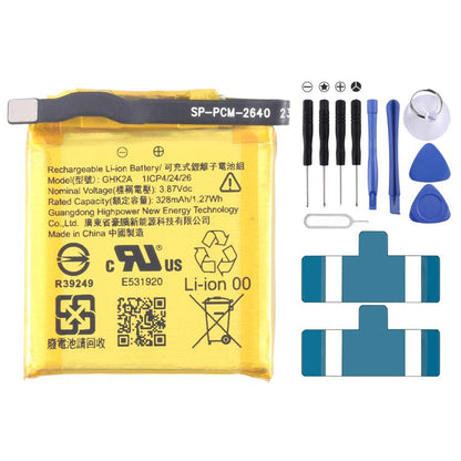 Remplacement de la batterie, For Fitbit GHK2A 328mAh