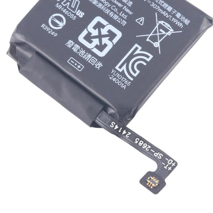 For Google Pixel Watch 3 41mm G1QME 307mAh Battery Replacement