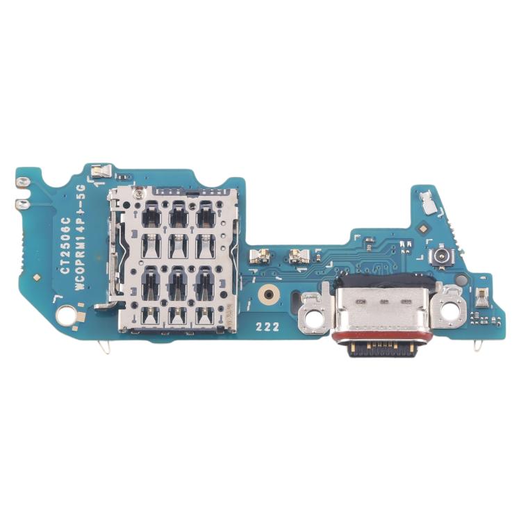 Carte de port de charge avec emplacement pour carte SIM, ne prend pas en charge la charge rapide., For Realme GT7 5G, For Realme 14 Pro+ 5G RMX5051, For Realme GT7 Pro Racing, For Realme Neo7 5G RMX5060, For Realme GT7 Pro 5G RMX5010 RMX5011