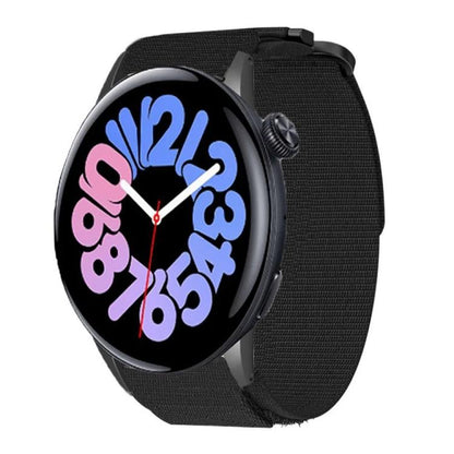 Bracelet de montre xDfind à boucle auto-agrippante en nylon à dégagement rapide, For vivo Watch 5, For vivo Watch 3 / iQOO Watch