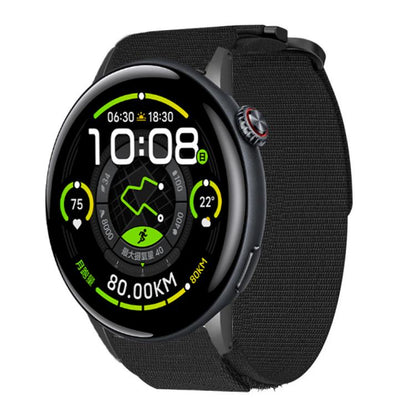 Bracelet de montre xDfind à boucle auto-agrippante en nylon à dégagement rapide, For vivo Watch 5, For vivo Watch 3 / iQOO Watch