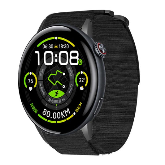Bracelet de montre xDfind à boucle auto-agrippante en nylon à dégagement rapide, For vivo Watch 5, For vivo Watch 3 / iQOO Watch
