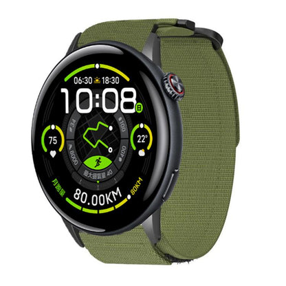 Bracelet de montre xDfind à boucle auto-agrippante en nylon à dégagement rapide, For vivo Watch 5, For vivo Watch 3 / iQOO Watch