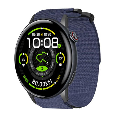 Bracelet de montre xDfind à boucle auto-agrippante en nylon à dégagement rapide, For vivo Watch 5, For vivo Watch 3 / iQOO Watch