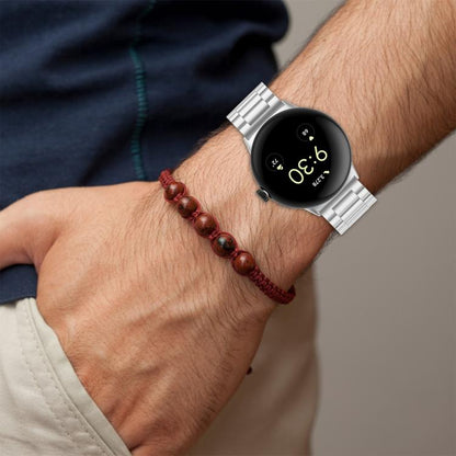 Bracelet de montre en métal à trois perles et à dégagement rapide xDfind, For Google Pixel Watch 5 / 4 / 3 / 2 / 1 41mm, For Google Pixel Watch 5 / 4 / 3 45mm