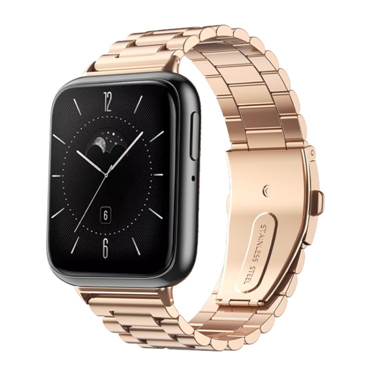 Bracelet de montre en métal à trois perles et à dégagement rapide xDfind, For OPPO Watch X2 / X, For OPPO Watch SE / Watch 3