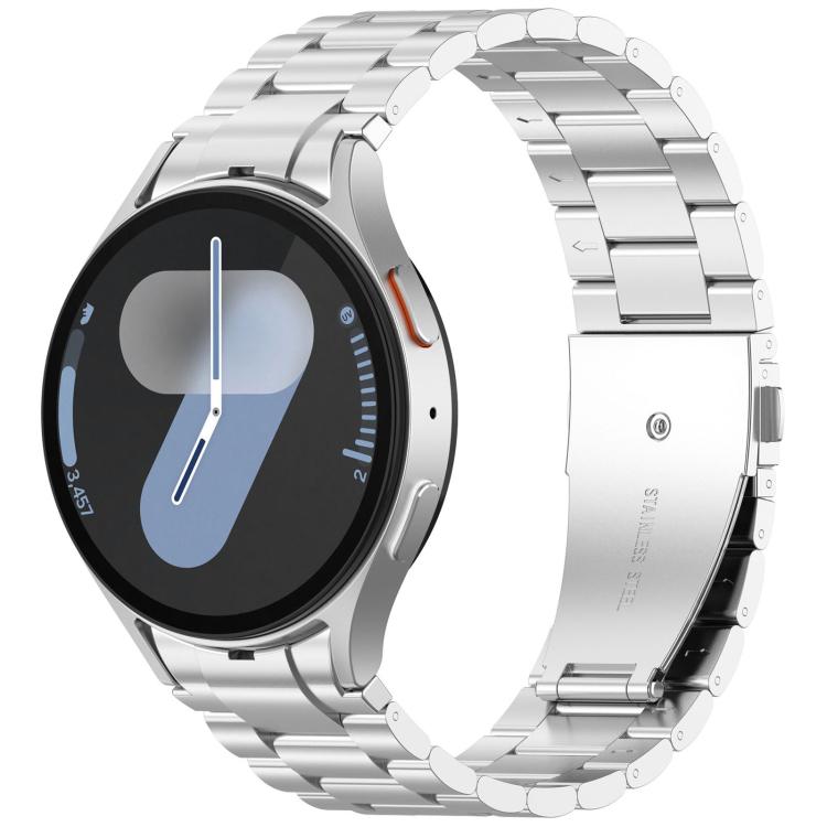 Bracelet de montre en métal à trois perles xDfind, For Samsung Galaxy Watch Ultra 47mm, For Samsung Galaxy Watch 7 / FE / 6 / 5 / 4, For Samsung Galaxy Fit3