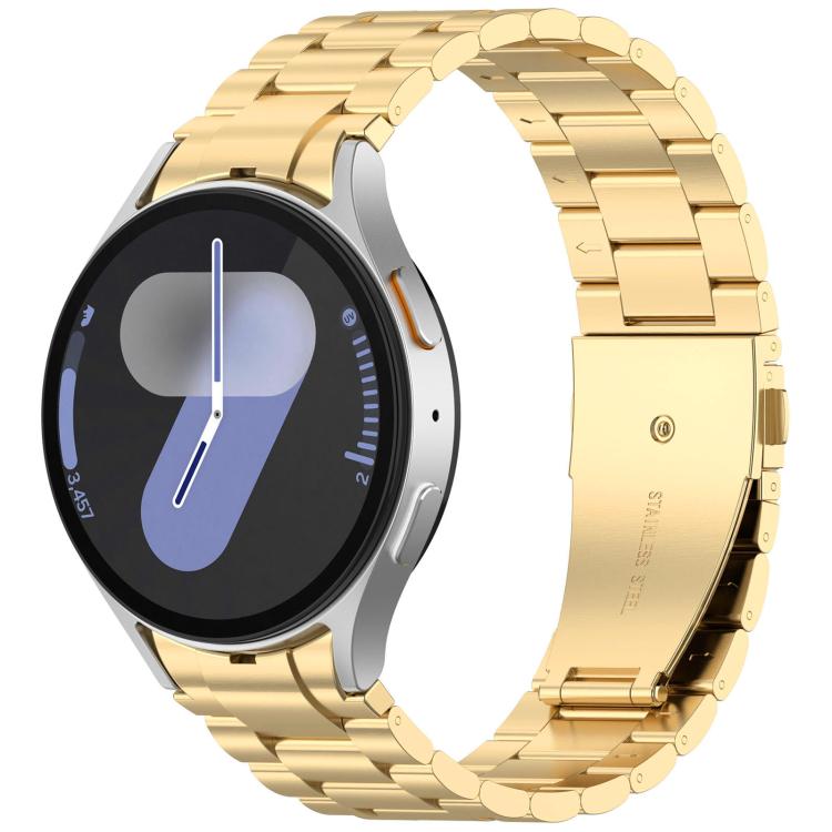 Bracelet de montre en métal à trois perles xDfind, For Samsung Galaxy Watch Ultra 47mm, For Samsung Galaxy Watch 7 / FE / 6 / 5 / 4, For Samsung Galaxy Fit3