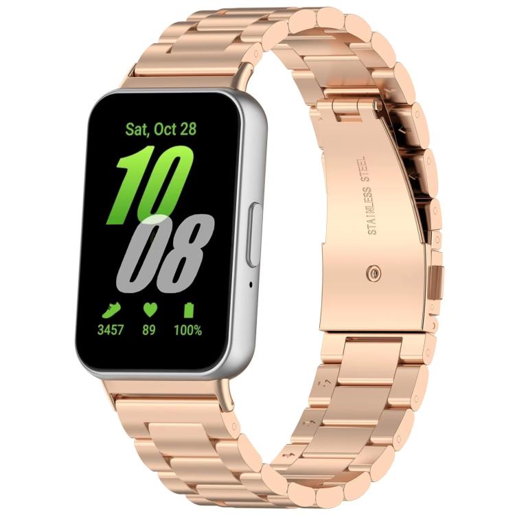 Bracelet de montre en métal à trois perles xDfind, For Samsung Galaxy Watch Ultra 47mm, For Samsung Galaxy Watch 7 / FE / 6 / 5 / 4, For Samsung Galaxy Fit3