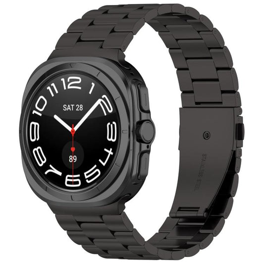 Bracelet de montre en métal à trois perles xDfind, For Samsung Galaxy Watch Ultra 47mm, For Samsung Galaxy Watch 7 / FE / 6 / 5 / 4, For Samsung Galaxy Fit3