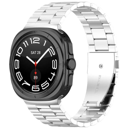 Bracelet de montre en métal à trois perles xDfind, For Samsung Galaxy Watch Ultra 47mm, For Samsung Galaxy Watch 7 / FE / 6 / 5 / 4, For Samsung Galaxy Fit3