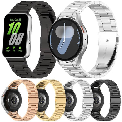 Bracelet de montre en métal à trois perles xDfind, For Samsung Galaxy Watch Ultra 47mm, For Samsung Galaxy Watch 7 / FE / 6 / 5 / 4, For Samsung Galaxy Fit3
