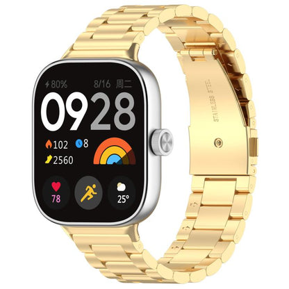 Bracelet de montre en métal à trois perles et à dégagement rapide xDfind, For Xiaomi Band 10 Pro / 9 Pro / Redmi Watch 6, For Xiaomi Smart Band 10 / 9 / 8 NFC, For Xiaomi Redmi Watch 3 20mm