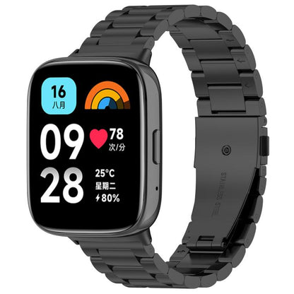 Bracelet de montre en métal à trois perles et à dégagement rapide xDfind, For Xiaomi Band 10 Pro / 9 Pro / Redmi Watch 6, For Xiaomi Smart Band 10 / 9 / 8 NFC, For Xiaomi Redmi Watch 3 20mm