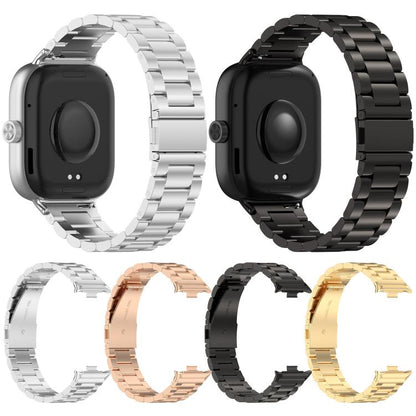 Bracelet de montre en métal à trois perles et à dégagement rapide xDfind, For Xiaomi Band 10 Pro / 9 Pro / Redmi Watch 6, For Xiaomi Smart Band 10 / 9 / 8 NFC, For Xiaomi Redmi Watch 3 20mm