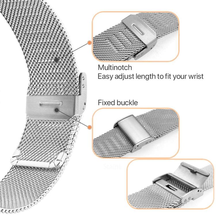 Bracelet de montre à boucle milanaise en métal xDfind, For Samsung Galaxy Watch Ultra 47mm / Ultra 2025, For Samsung Galaxy Watch 7 / FE / 6 / 5 / 4, For Samsung Galaxy Fit3