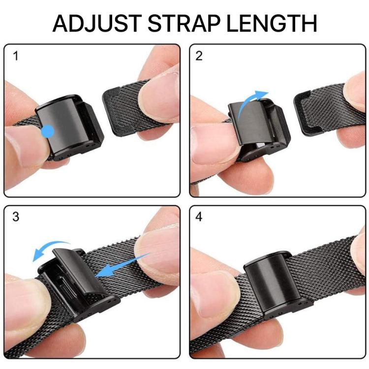 Bracelet de montre à boucle milanaise en métal xDfind, For Samsung Galaxy Watch Ultra 47mm / Ultra 2025, For Samsung Galaxy Watch 7 / FE / 6 / 5 / 4, For Samsung Galaxy Fit3