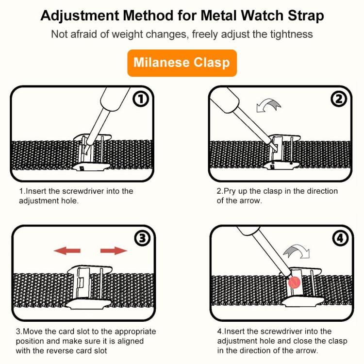 Bracelet de montre à boucle milanaise en métal xDfind, For Samsung Galaxy Watch Ultra 47mm / Ultra 2025, For Samsung Galaxy Watch 7 / FE / 6 / 5 / 4, For Samsung Galaxy Fit3
