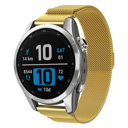 Bracelet de montre en métal à ajustement rapide milanais xDfind, For Garmin Fenix 8/7X/6X/5X 26mm, For Garmin Fenix 8/7/6/5 22mm, For Garmin Fenix 8/7S/6S/5S 20mm
