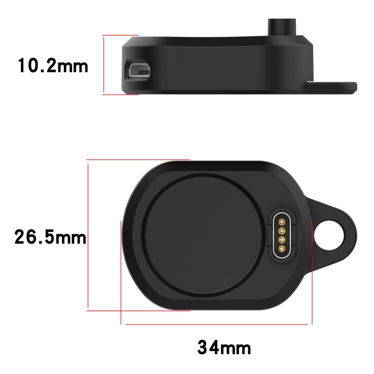 Adaptateur de charge pour montre connectée xDfind avec interfaces USB-C et micro-USB, For Garmin Venu 3 / 3S / Fenix 7 / 7X