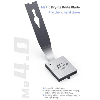 18 Kinds CPU NAND Chip Glue Removing Cleaning Repair Blades Kit