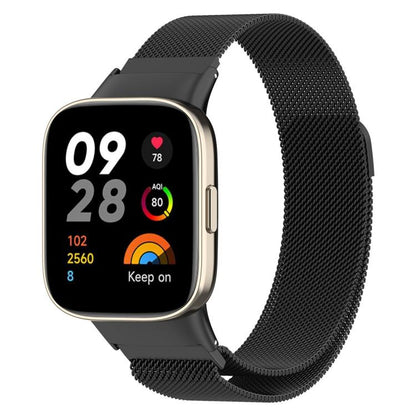 Bracelet de montre milanais magnétique en acier xDfind, For Redmi Watch 3