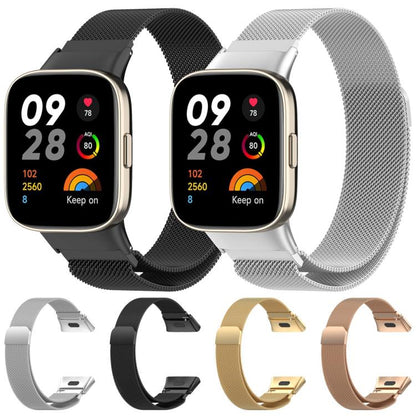 Bracelet de montre milanais magnétique en acier xDfind, For Redmi Watch 3