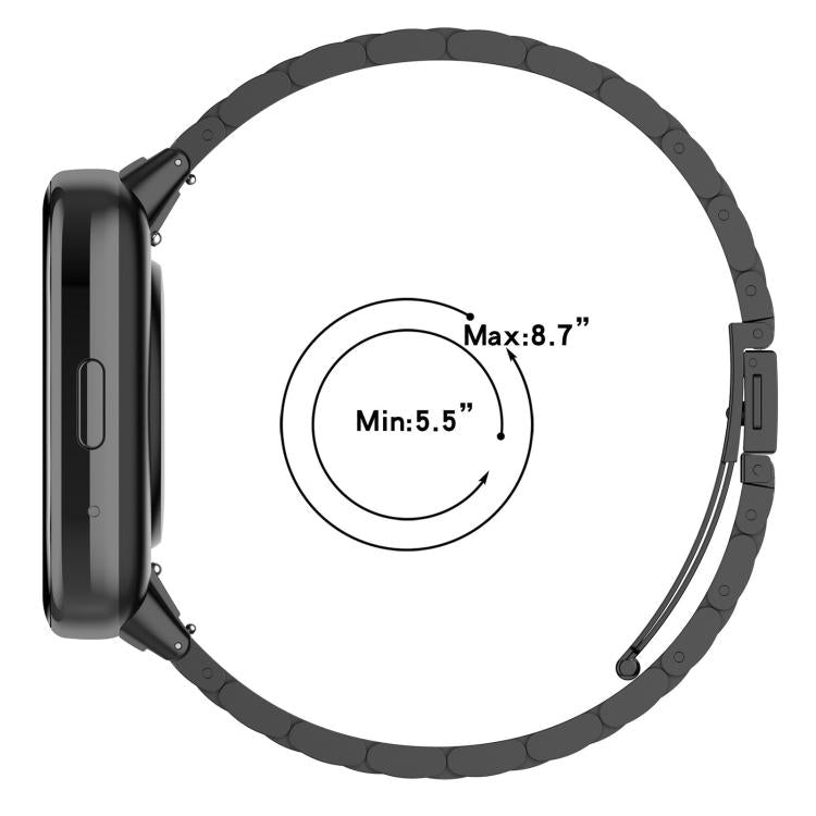Bracelet de montre xDfind à trois perles en acier inoxydable, For Redmi Watch 3
