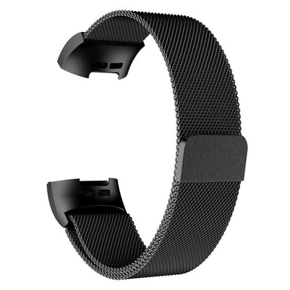 Bracelet de montre magnétique milanais en acier inoxydable xDfind, For Fitbit Charge 3 / 4