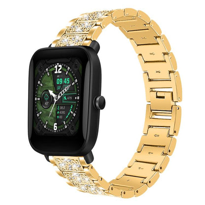 Bracelet de montre en acier xDfind Diamond Jewelry, 20mm For COROS APEX 2 42mm / PACE 2, 20mm For Ticwatch GTH / E3 / E / 2, 22mm For Ticwatch Pro X / Pro3 / Pro / GTX / E2, 20mm For Xiaomi Haylou RS4 Plus LS11, 22mm For Xiaomi Watch S3/2 Pro/S2/S1    ...