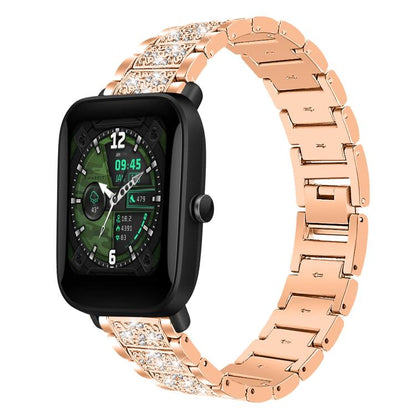 Bracelet de montre en acier xDfind Diamond Jewelry, 20mm For COROS APEX 2 42mm / PACE 2, 20mm For Ticwatch GTH / E3 / E / 2, 22mm For Ticwatch Pro X / Pro3 / Pro / GTX / E2, 20mm For Xiaomi Haylou RS4 Plus LS11, 22mm For Xiaomi Watch S3/2 Pro/S2/S1    ...