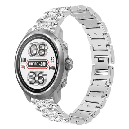 Bracelet de montre en acier xDfind Diamond Jewelry, 20mm For COROS APEX 2 42mm / PACE 2, 20mm For Ticwatch GTH / E3 / E / 2, 22mm For Ticwatch Pro X / Pro3 / Pro / GTX / E2, 20mm For Xiaomi Haylou RS4 Plus LS11, 22mm For Xiaomi Watch S3/2 Pro/S2/S1    ...